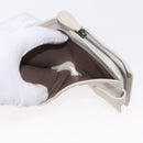 BOTTEGAVENETA INTRECCIATO Card Case Leather 2 Set White Auth yk20050-9