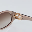 GUCCI Interlocking Sunglasses Plastic Red Auth yk20051-9