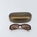 GUCCI Interlocking Sunglasses Plastic Red Auth yk20051-12