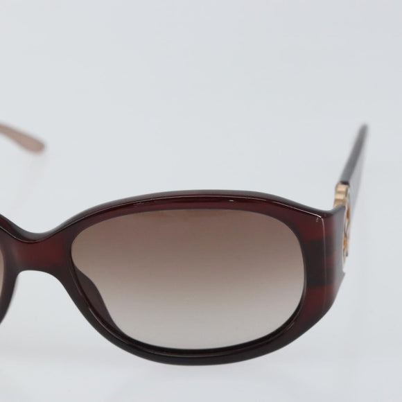 GUCCI Interlocking Sunglasses Plastic Red Auth yk20051