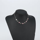 Christian Dior Necklace metal Silver Auth yk20052V-10