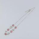 Christian Dior Necklace metal Silver Auth yk20052V-2