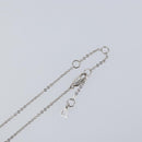 Christian Dior Necklace metal Silver Auth yk20052V-9