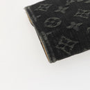 LOUIS VUITTON Denim Portefeuille Amelia Wallet Black M95512 Auth yk20055-16