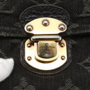 LOUIS VUITTON Denim Portefeuille Amelia Wallet Black M95512 Auth yk20055-8