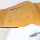 LOUIS VUITTON Denim Portefeuille Amelia Wallet Black M95512 Auth yk20055-19