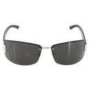 GUCCI Sunglasses metal Black Auth yk20056-2