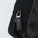 PRADA Shoulder Bag Nylon Black Silver Auth yk20057V-13