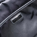 PRADA Shoulder Bag Nylon Black Silver Auth yk20057V-14