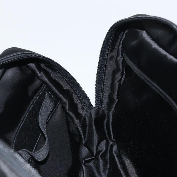 PRADA Shoulder Bag Nylon Black Silver Auth yk20057V