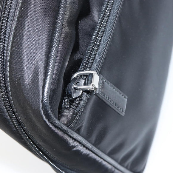PRADA Shoulder Bag Nylon Black Silver Auth yk20057V