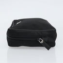 PRADA Shoulder Bag Nylon Black Silver Auth yk20057V-5