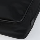 PRADA Shoulder Bag Nylon Black Silver Auth yk20057V-8