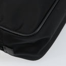 PRADA Shoulder Bag Nylon Black Silver Auth yk20057V-9