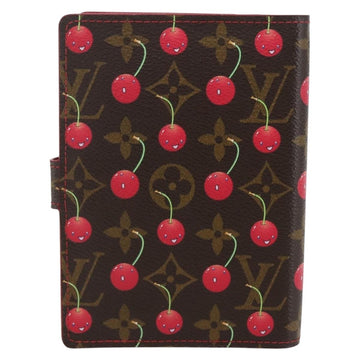 LOUIS VUITTON Cherry Agenda PM Day Planner Cover Red R21023 LV Auth yk20058V - 0