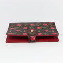 LOUIS VUITTON Cherry Agenda PM Day Planner Cover Red R21023 LV Auth yk20058V-3