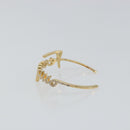 Salvatore Ferragamo Bangle Bracelet metal Gold Tone Auth yk20060-4