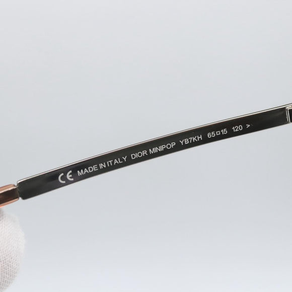 Christian Dior Sunglasses metal Orange Auth yk20065V