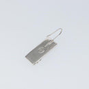 Christian Dior Pierce Earring metal Blue Auth yk20067-3