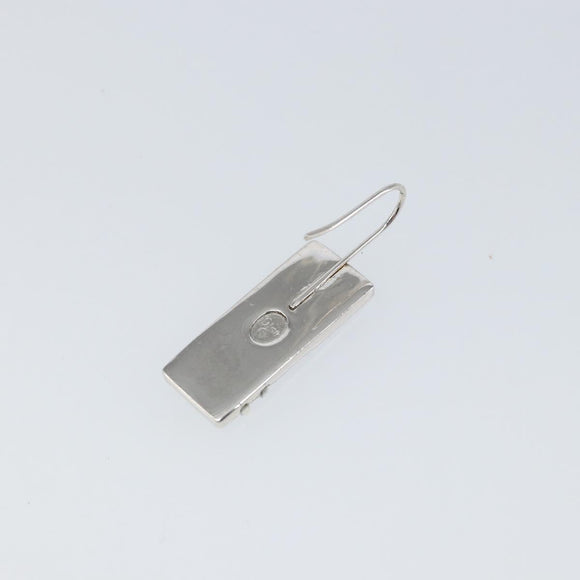 Christian Dior Pierce Earring metal Blue Auth yk20067