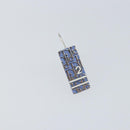 Christian Dior Pierce Earring metal Blue Auth yk20067-5