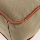 Chloe Harley Hand Bag Canvas Leather Beige Brown gold Auth yk20068V-17