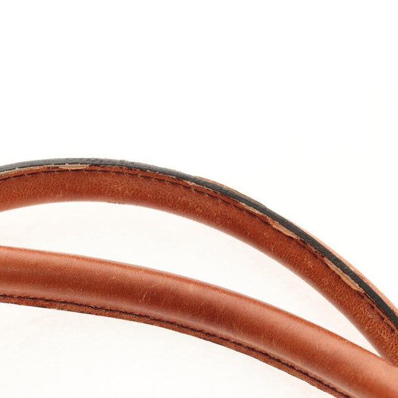 Chloe Harley Hand Bag Canvas Leather Beige Brown gold Auth yk20068V