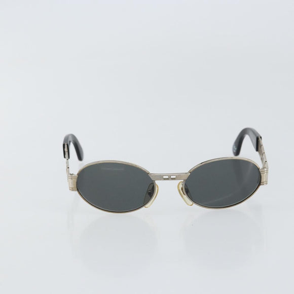 VERSACE Sunglasses metal Silver Auth yk20069