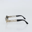 VERSACE Sunglasses metal Silver Auth yk20069-3