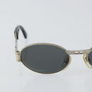 VERSACE Sunglasses metal Silver Auth yk20069-5