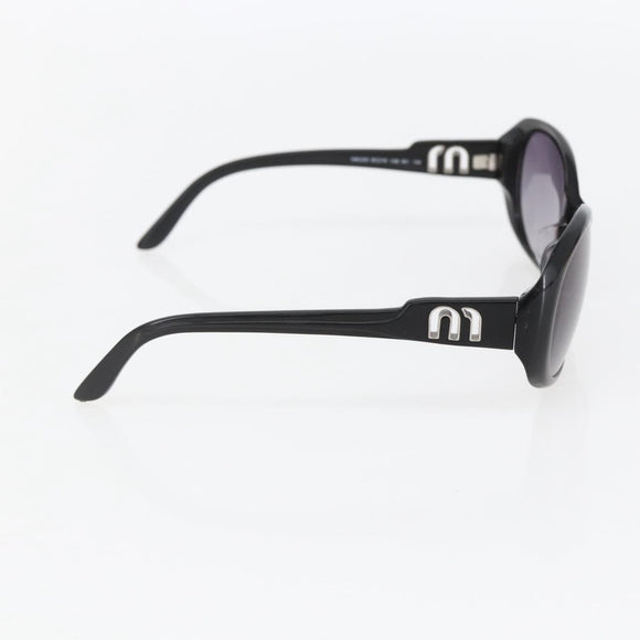Miu Miu Sunglasses Plastic Black Auth yk20072