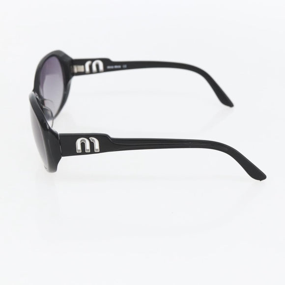 Miu Miu Sunglasses Plastic Black Auth yk20072