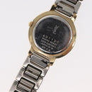 SAINT LAURENT Watches metal Silver Gold 229789Y Auth yk20073-10