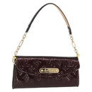 LOUIS VUITTON Monogram Vernis Sunset Bluebird Bag Amarante M93542 Auth yk20075V-1