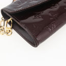 LOUIS VUITTON Monogram Vernis Sunset Bluebird Bag Amarante M93542 Auth yk20075V-15