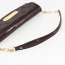 LOUIS VUITTON Monogram Vernis Sunset Bluebird Bag Amarante M93542 Auth yk20075V-7