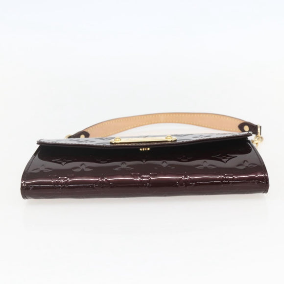 LOUIS VUITTON Monogram Vernis Sunset Bluebird Bag Amarante M93542 Auth yk20075V