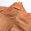 CELINE Macadam Canvas Shoulder Bag PVC Leather Brown Gold Auth yk20076V-21