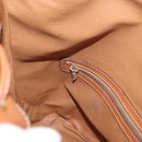 CELINE Macadam Canvas Shoulder Bag PVC Leather Brown Gold Auth yk20076V-23