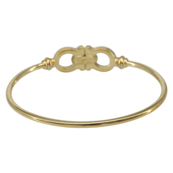 Salvatore Ferragamo Gancini Bracelet metal Gold Auth yk20077
