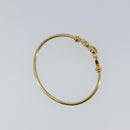 Salvatore Ferragamo Gancini Bracelet metal Gold Auth yk20077-6
