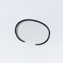 CHANEL Bangle COCO Mark Bracelet plastic White Black CC Auth yk20078V-6