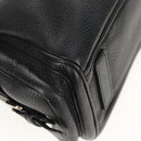 PRADA Shoulder Bag Leather Black Silver BR3250 Auth yk20080V-8