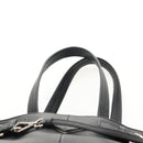 PRADA Shoulder Bag Leather Black Silver BR3250 Auth yk20080V-14