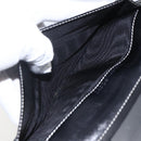 FENDI Zucchino Canvas Long Wallet Navy Silver Auth yk20081-18