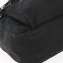 PRADA Shoulder Bag Nylon Black Silver Auth yk20084V-16