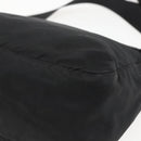 PRADA Shoulder Bag Nylon Black Silver Auth yk20084V-17