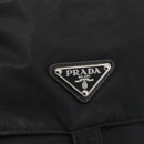 PRADA Shoulder Bag Nylon Black Silver Auth yk20084V-19