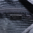 PRADA Shoulder Bag Nylon Black Silver Auth yk20084V-21