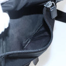 PRADA Shoulder Bag Nylon Black Silver Auth yk20084V-27